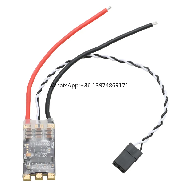 1PCS 3-6S 30A Dual-Way ESC M080 ROV Underwater Thruster Brushless Electronic Speed Controller for RC Bait Boat Tug ROV Parts