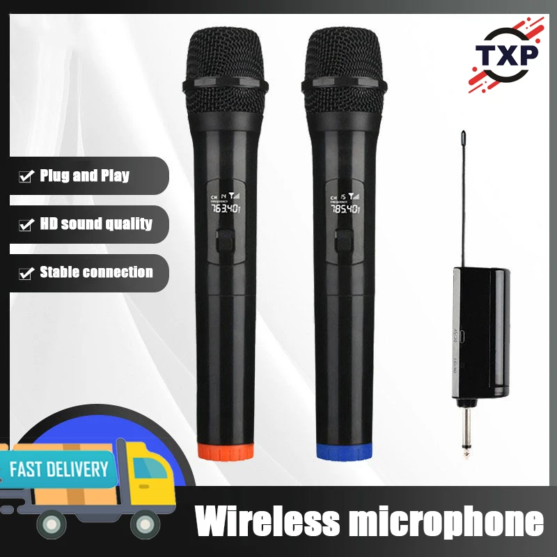 The TXP 2S pairs wireless microphones ideal for voice, voice and instrument recording