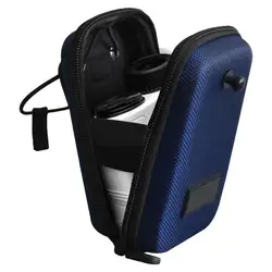 Sac de télémètre de golf magnétique portable, coque rigide, laser, télémètre, sac de rangement, étui pour télescope de chasse, couverture en poudres