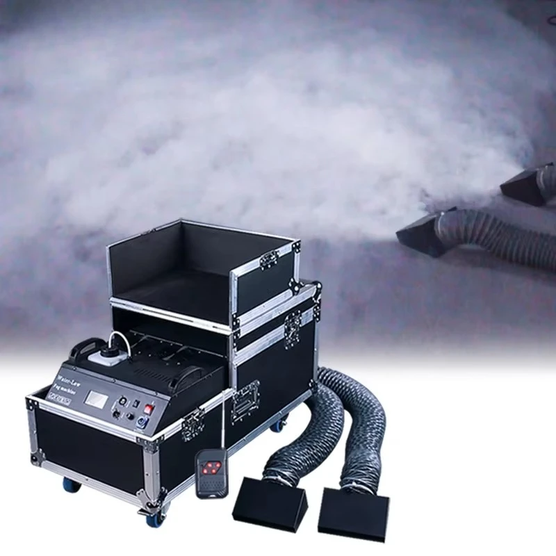 Water Low Fog Machine Water Based Dual Output Hazer Smoke Machine