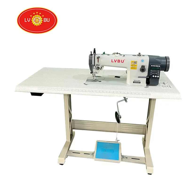 

Leather Sewing Machine for Bags Industrial 0303 Sewing Machine Industrial Flat-bed Walking Foot Industrial Sewing Machine