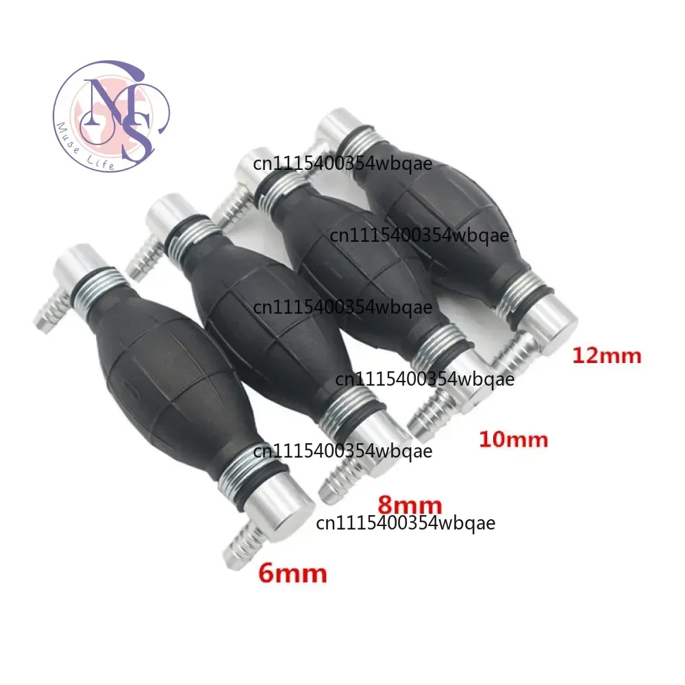 ZOCI-FOR-6 8 12mm Universal Fuel Hand Primer Bulb Liquid Oil Transfer Pump For Cars Boats Tractors Replacement Parts