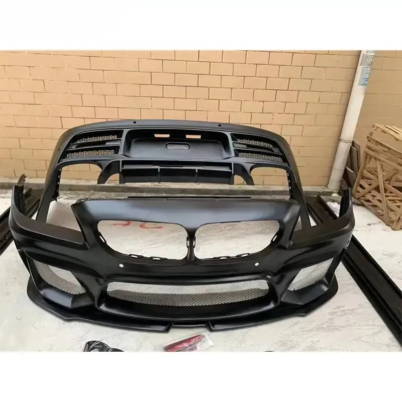 Prime FRP Unpainted Car Body Kit Front Rear Bumper Side Skirts 2012-Up Style Vehicle Exterior Modification Parts