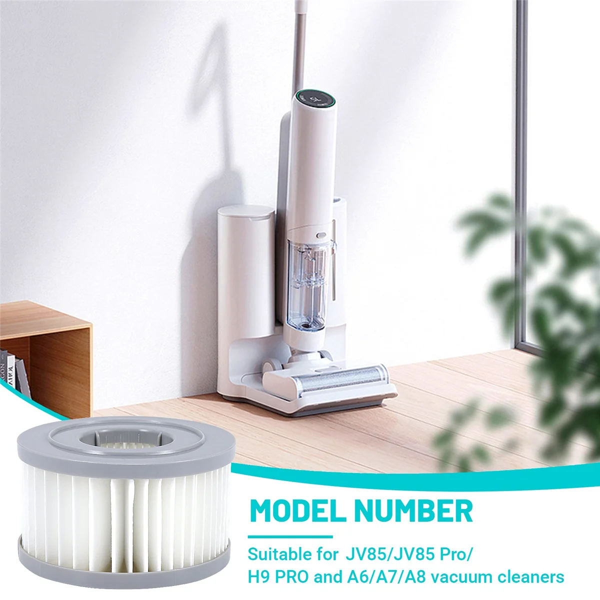 5PCS HEPA Filter for Xiaomi JIMMY JV85/JV85 Pro/H9 PRO Handheld Wireless Vacuum Cleaner