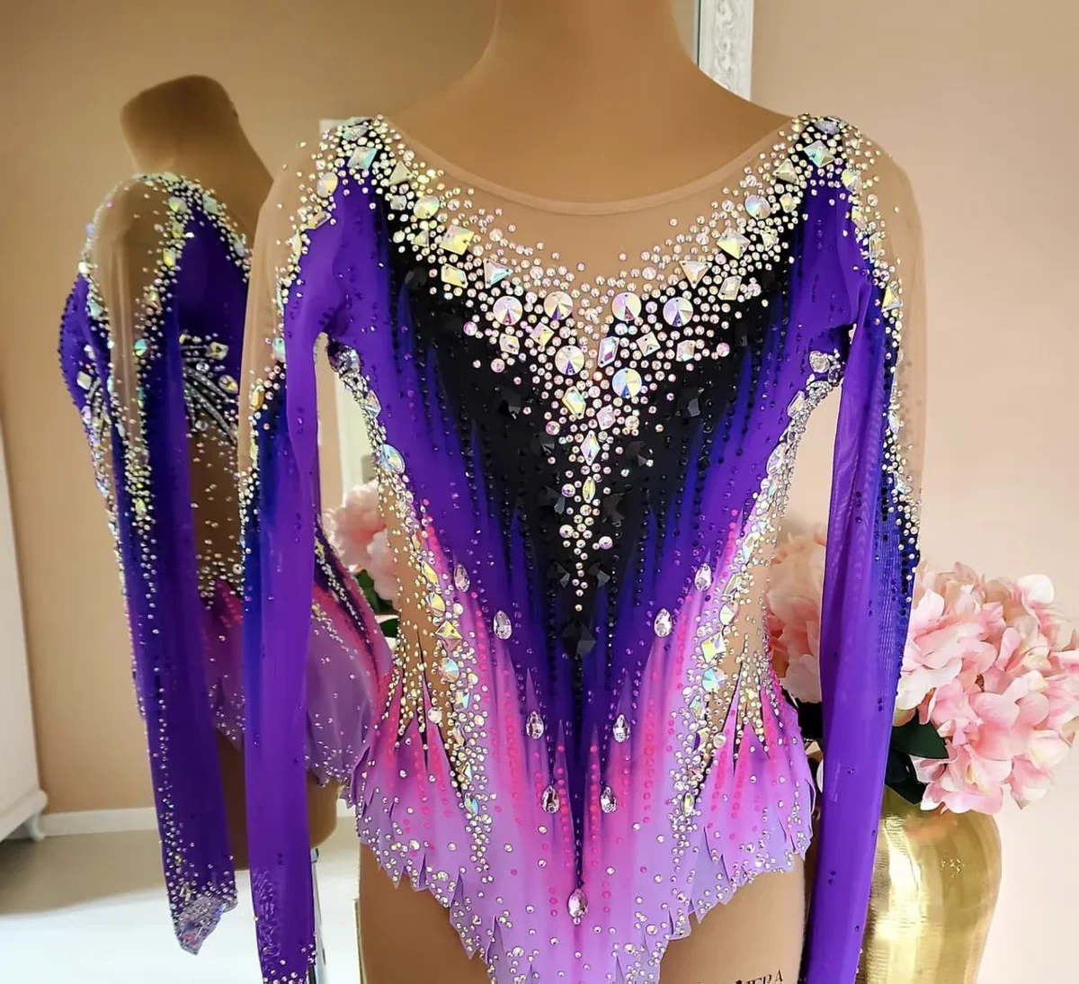 Custom Skate Jumpsuit, Artistic Leotard, Gymnastics Leotard,Custom Style, Custom Size