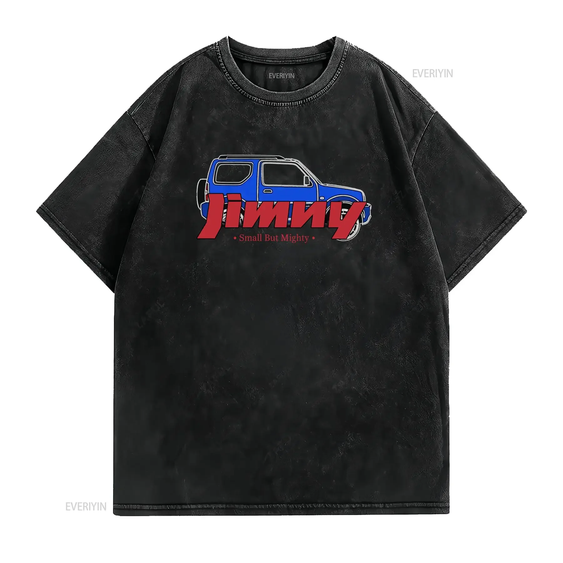 Jimny 4x4 T Shirt Small Enthusiast Owners club long or short sleeves vintage Washed Unisex Comfortable fashion designer clothes