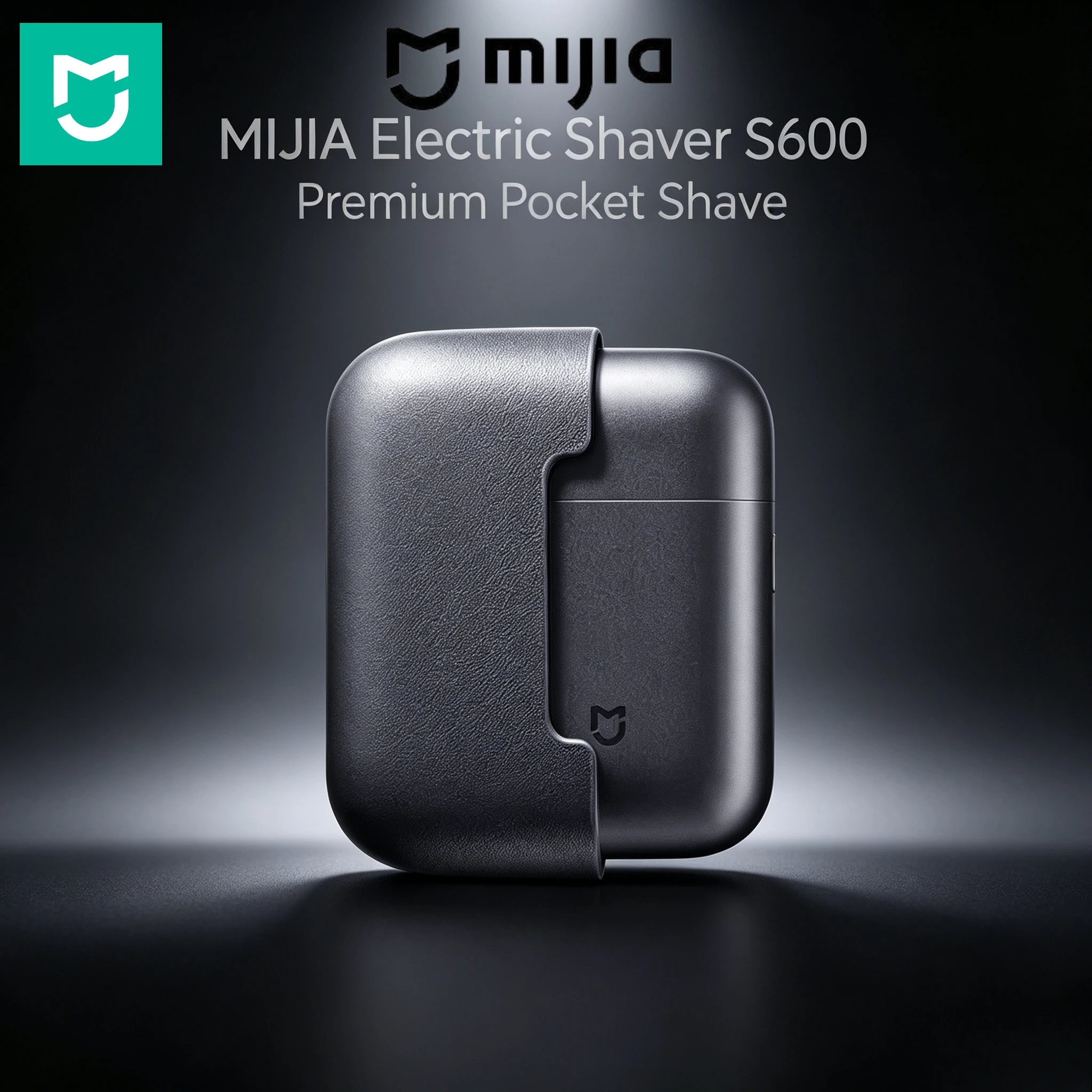 Barbeador Elétrico Mijia S600 com Lâmina de Cerâmica Flutuante, Recarregável via USB, Portátil, para Barba Masculina, Ferramenta de Higiene para Casa e Viagem