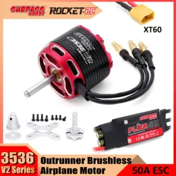 Surpasshobby C3536 3536 V2 Outrunner Brushless Motor for RC Airplane Fixed-wing Helicopter Glider Aircraft RC Model Accessories