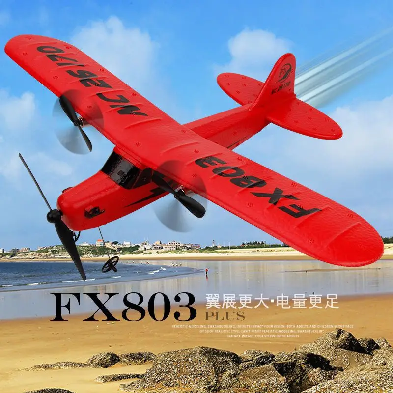 2.4G Remote Control Glider FX-803 Foam Glider EPP Fixed Wing Two Way Remote Control Aircraft Model Toy