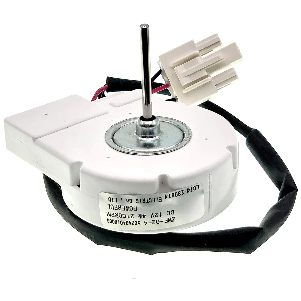 Perbaikan Kulkas 2100RPM Motor Kulkas ZWF-02-4 Pengganti Motor DC untuk Aksesori Peralatan Rumah Tangga 75*60*33Mm