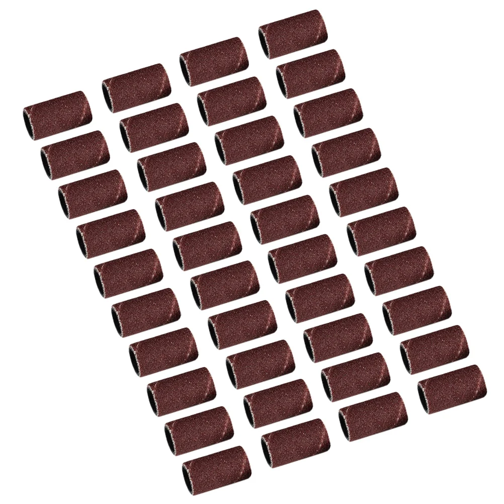 

100Pcs Nail Drill Bits Set Professional Manicure Tool Sanding Bands for Natural Artificial Nails Nail Drill Sanding Ring