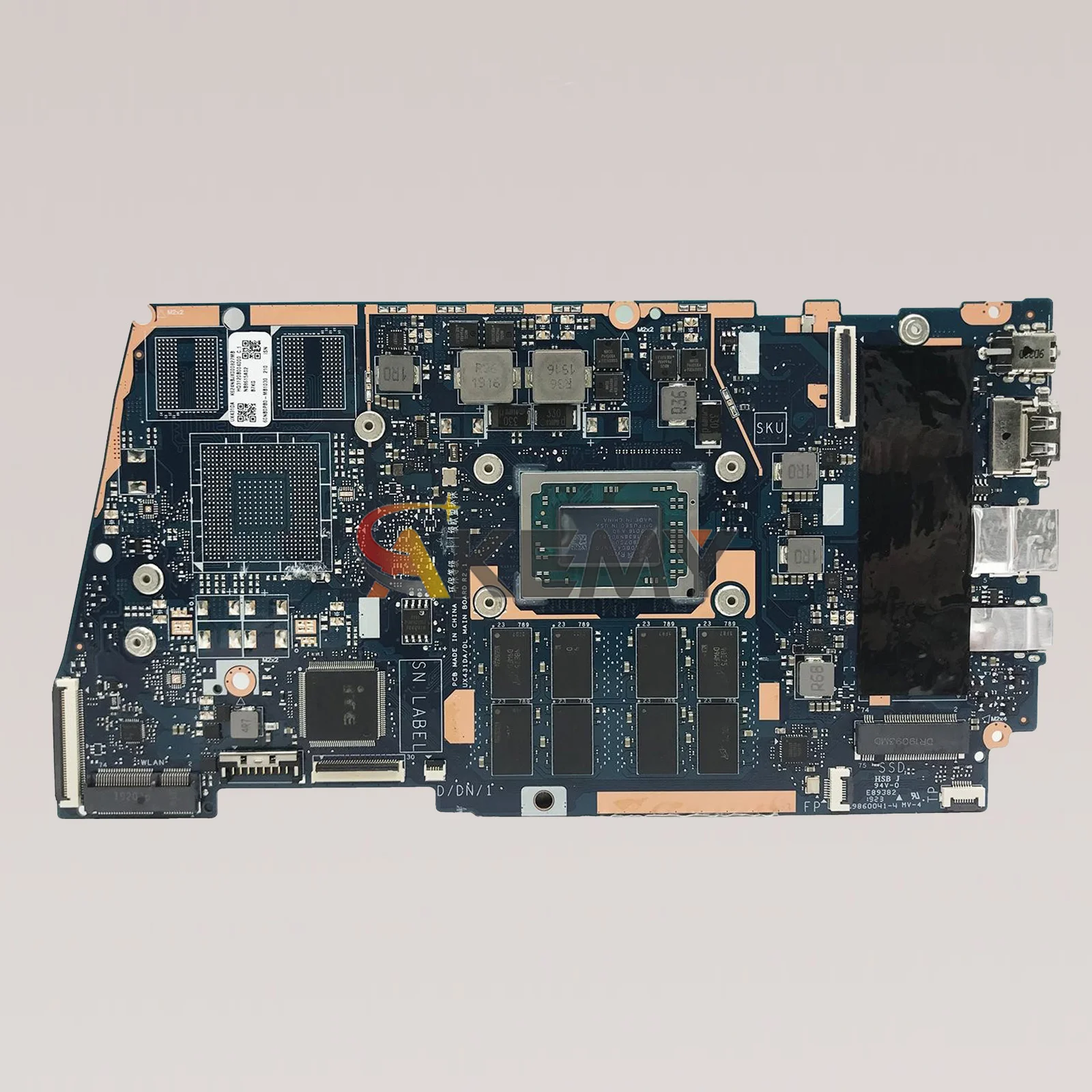 UX431DA Scheda Madre Del Computer Portatile Per ASUS ZenBook U4500D UX431D UX431DA Scheda Madre Del Notebook Con R3 R5 R7 CPU 100% test OK nave veloce