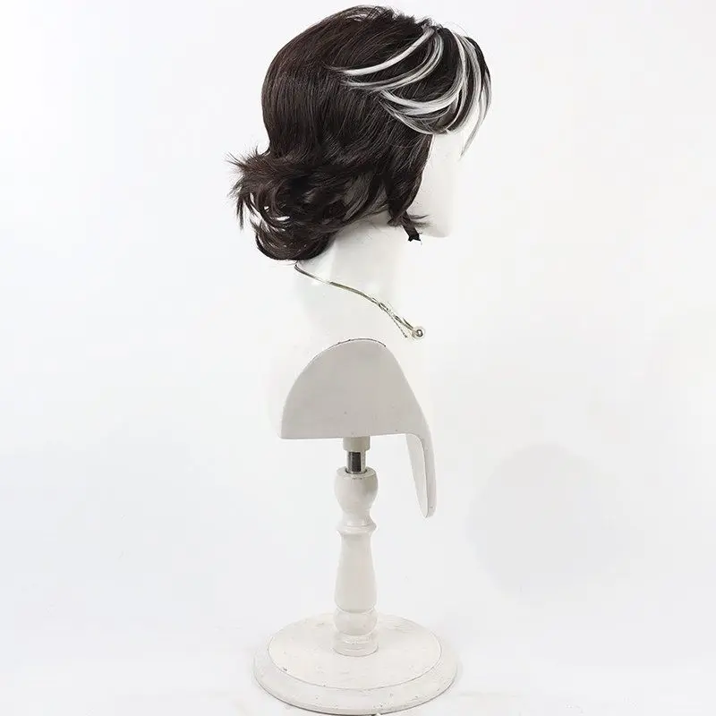 Anime Clair Obscur: Expedition 33 Verso Cosplay Wig Halloween Carnival Party Props Synthetic Hair Heat Resistant Fiber + Wig Cap