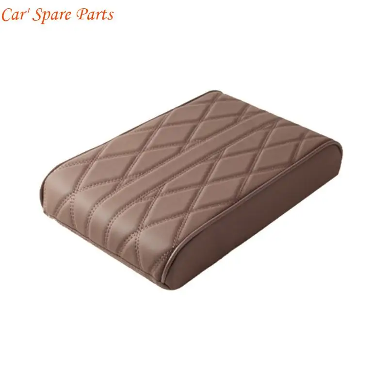 Y4UA Car Center Console Cushions Pillow with Tissue Holders Car Armrest Cover