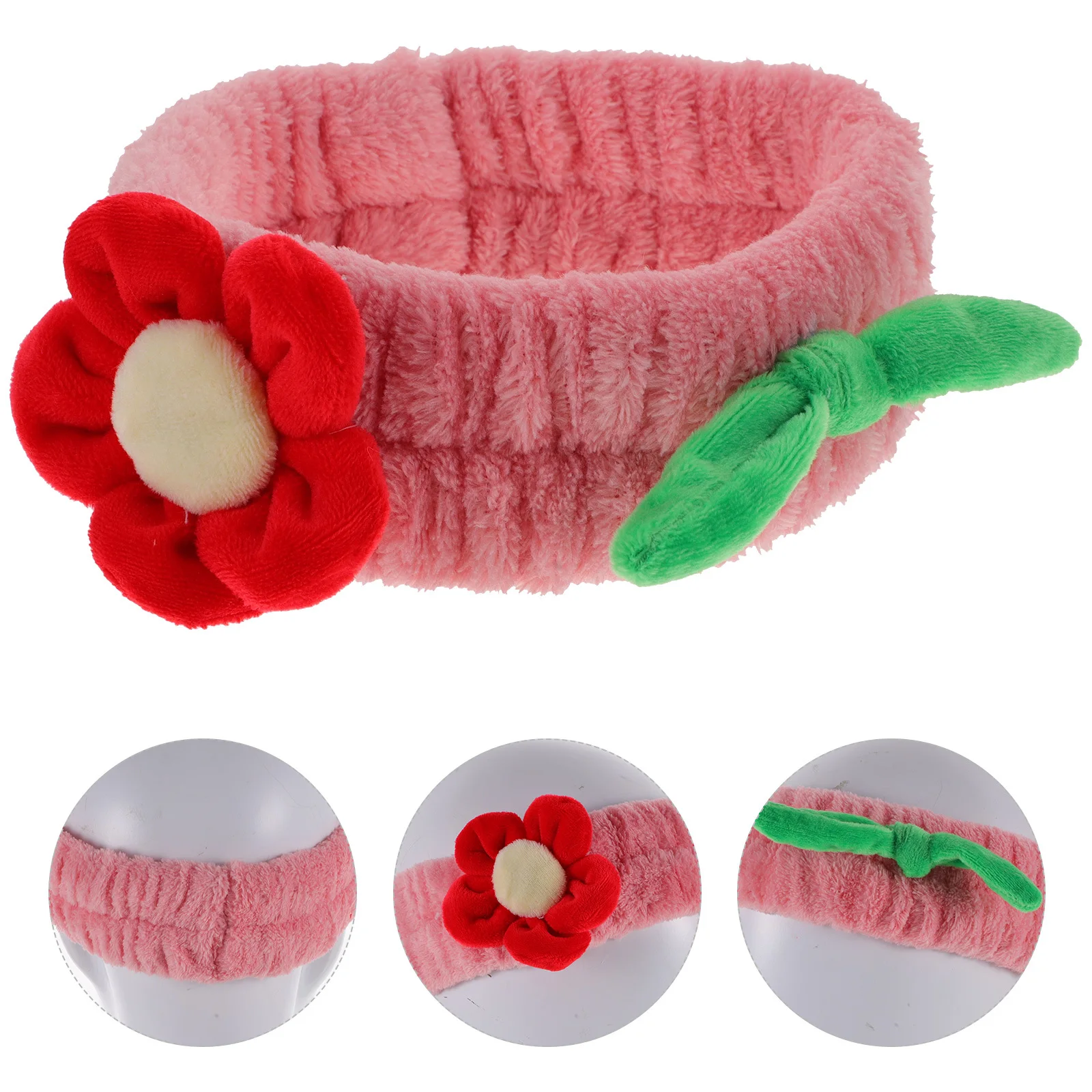 

1pcs Flower Headband For Women Makeup Spa Elastic Hair Band Face Washing Skin Bath Headbands Cute Wrap