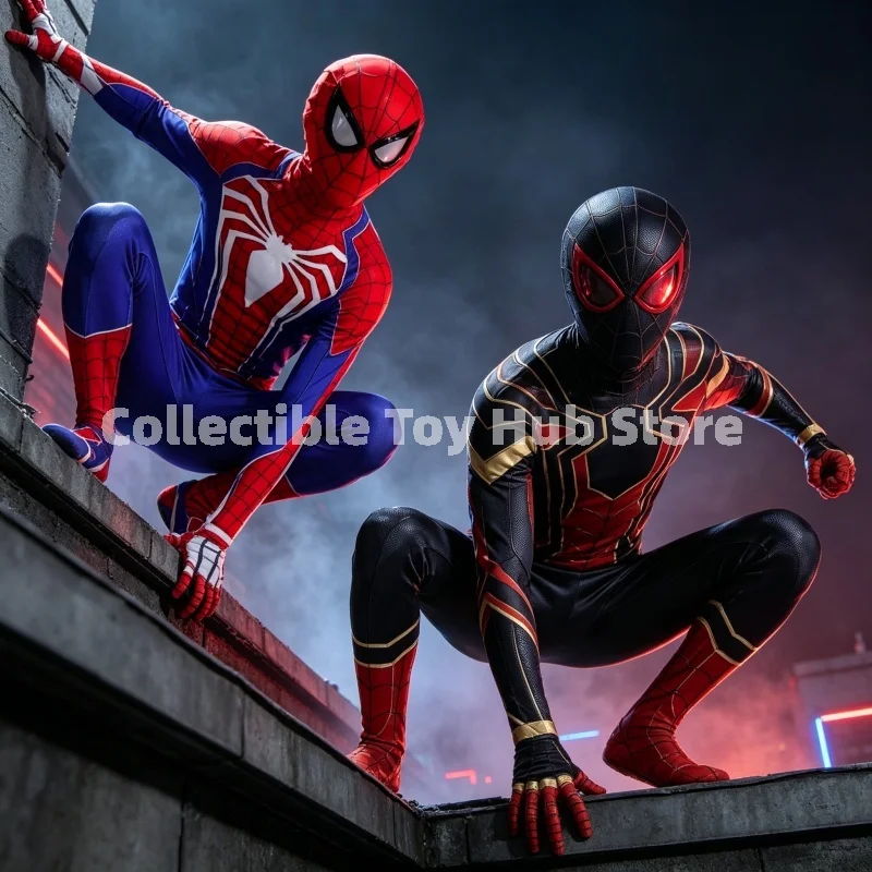 En stock : Combinaison de cosplay intégrale ARACHNO GUY, tenue de jeu de rôle pour adulte, combinaison élastique haute simulation pour Halloween et le