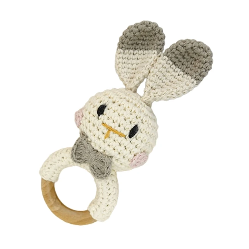 Crochet dentition lapin hochet enfant en bas âge hochet jouet infantile cadeaux dentition tige molaire