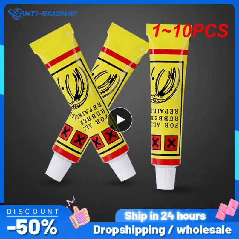 

1~10PCS 6ml Car Tire Repairing Glue Tyre Inner Tube Puncture Repair Tools Motorcycle Bike Universal Portable Repairing Glues