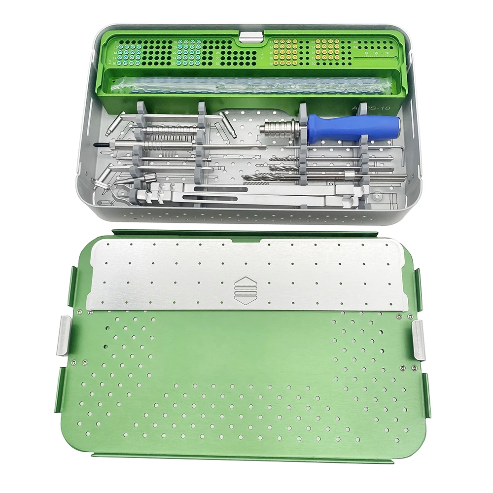 

Orthopedic Set Animal Pet Titanium Locking plate System Orthopedic Set Veterinary Instruments
