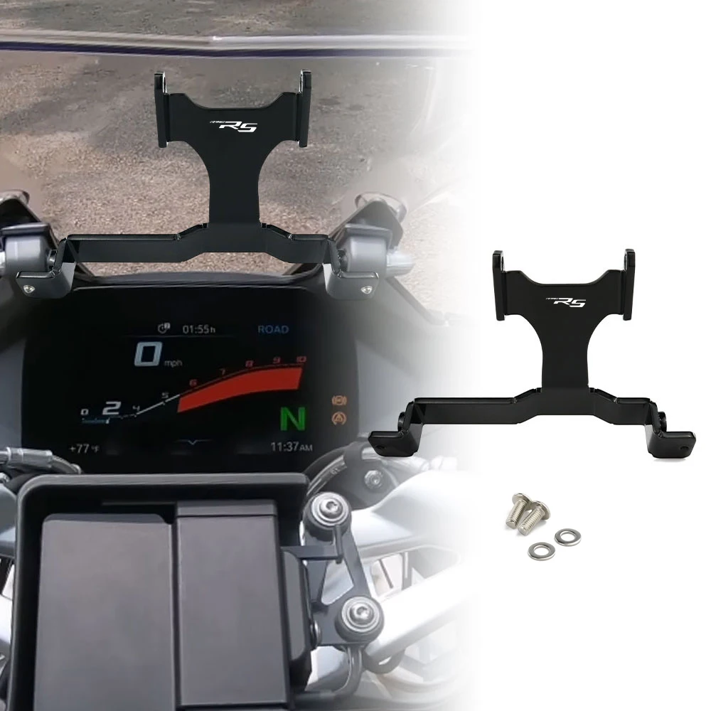 

For BMW R1200RS 2019 2020 2021 2022 2023 R 1200 RS Navigator Relocation kit GPS Sat NAV Mount Motorcycle Raised Navigation Mount