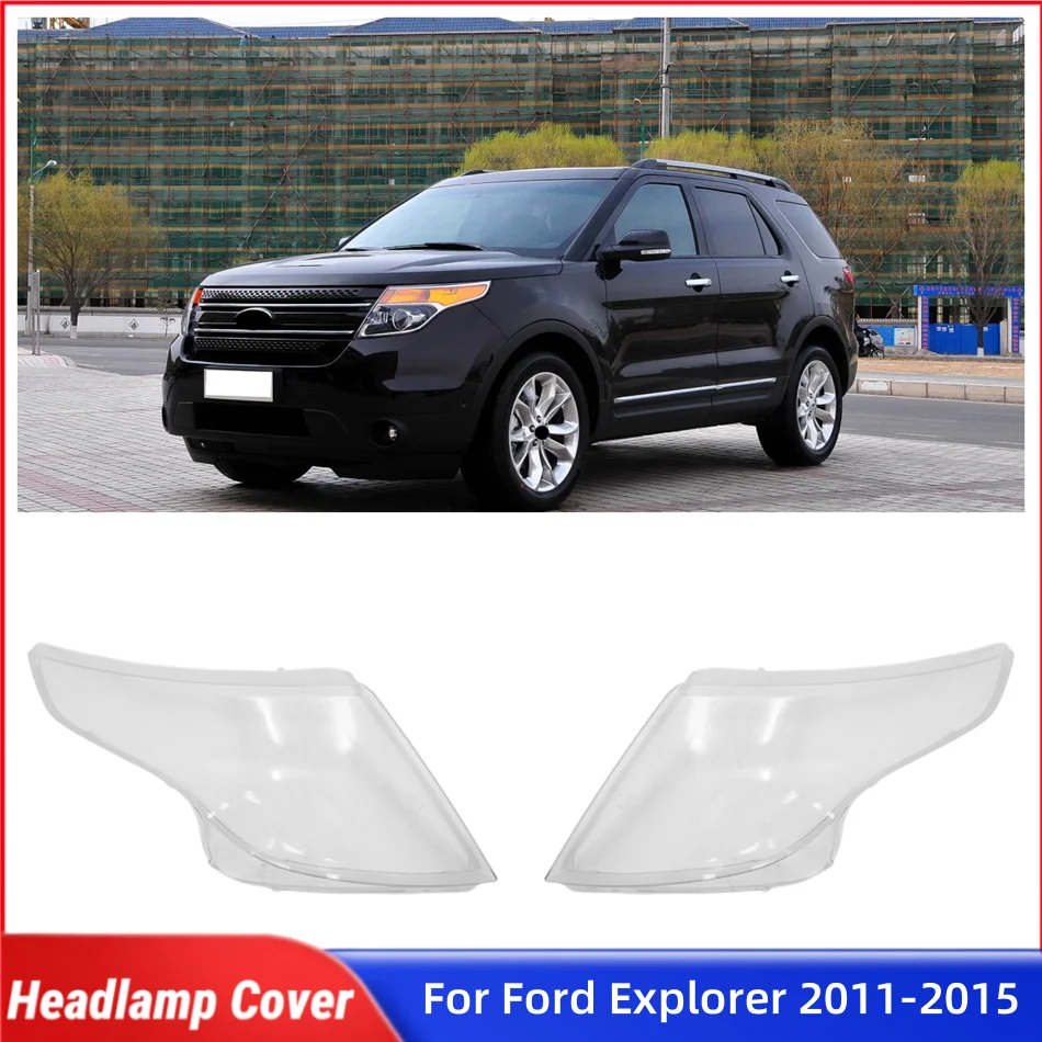 

For Ford Explorer 2011 2012 2013 2014 2015 Car Internal Spare Parts Front Headlamp Cover Glass replacement