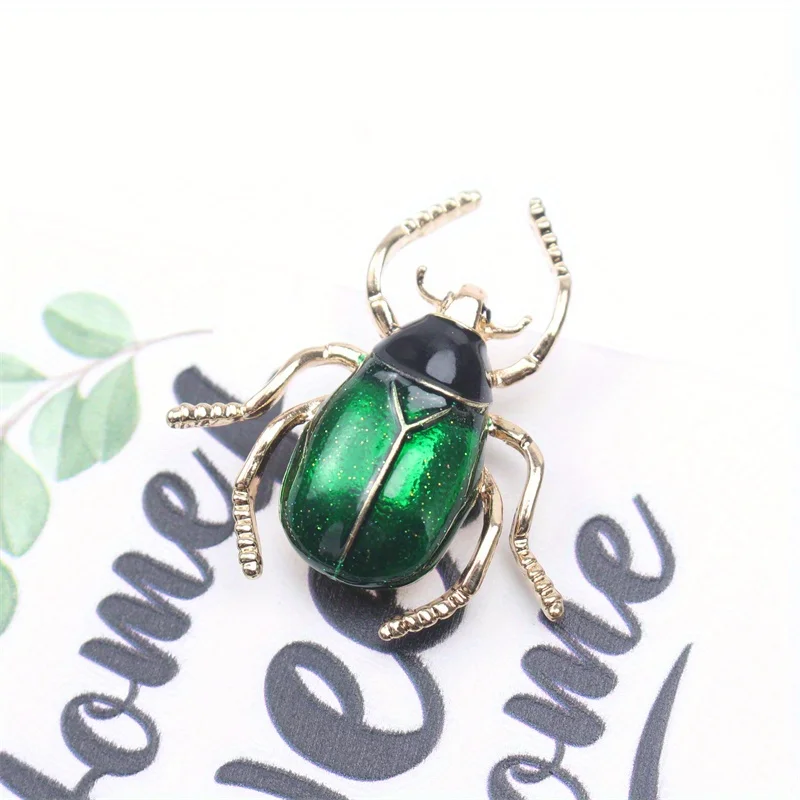 Cute Insect Brooch Creative Seven Star Ladybug Beetle Pin Shirt Coat Coat Cartoon Brooch