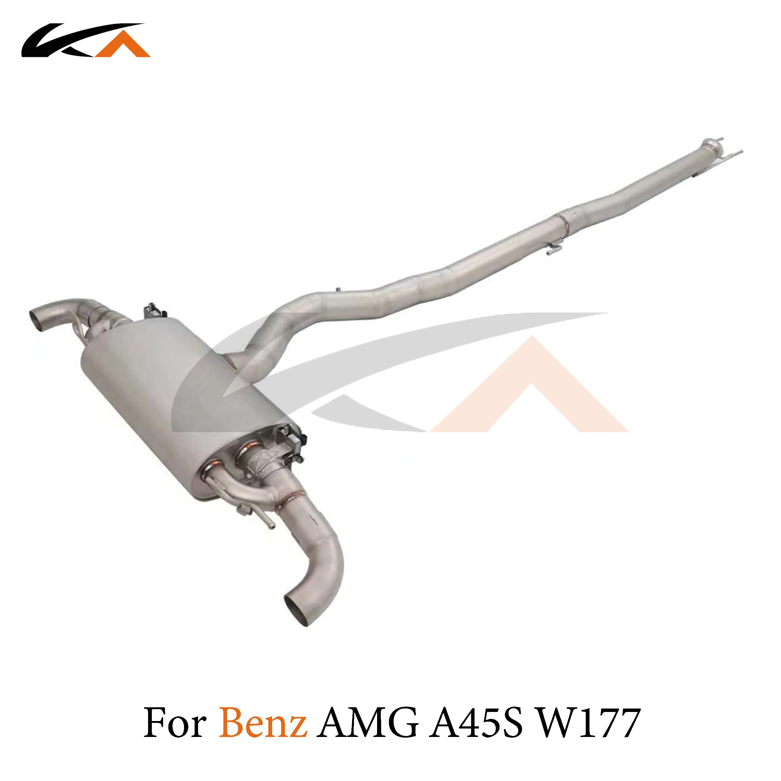 

KA Tuning exhaust system steel catback for Mercedes-benz AMG A45 A45S W177 2.0T performance auto parts muffler valve