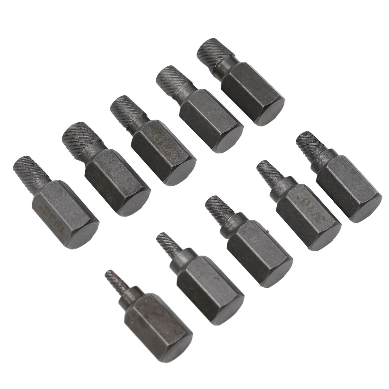 Broken Screws Screw Extractor Bolt Extractor Extractor Remover Screw Screw Remover Steel Brightness Package Content