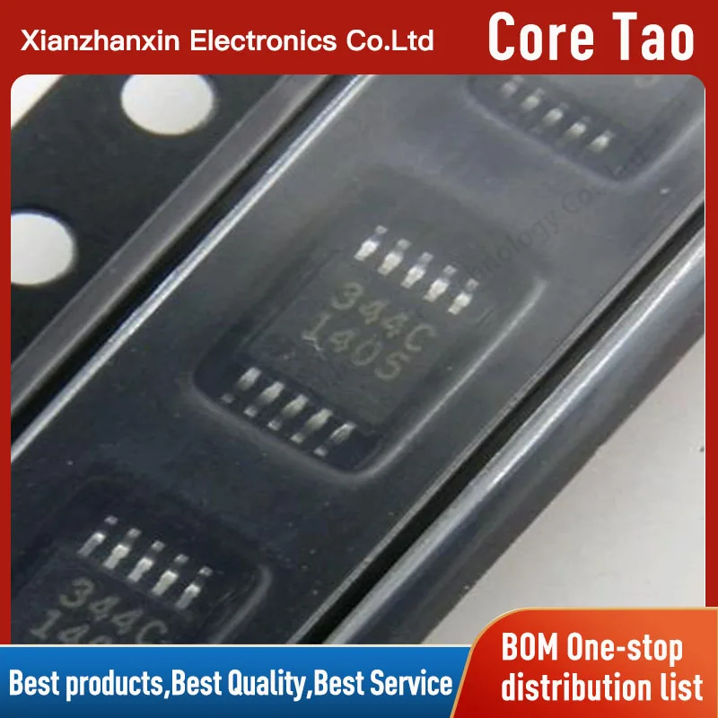 10pcs/lot CS4344-CZZR CS4344-CZZ CS4344 Screen printing 344C MSOP10 MS4344 Audio decoding chip