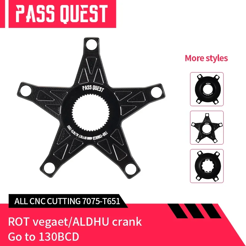 

PASS QUEST Modified Parts Spider For Rotor REX 3D+ 3DF Spider VEGAST/ALDHU Spider 110/130BCD