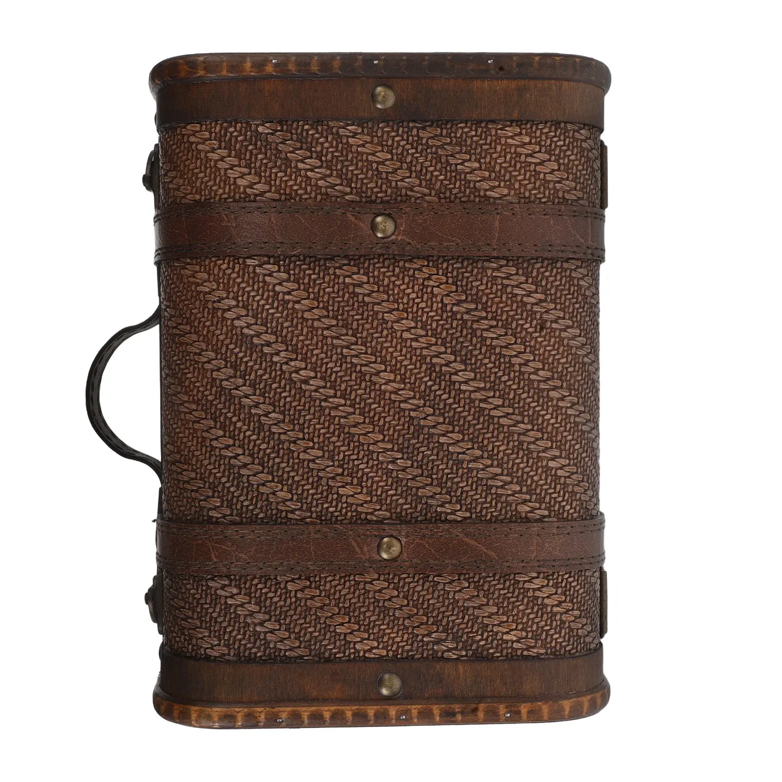 Retro Vintage Trunk Suitcase - Vintage houten koffer als decoratief opbergkistje