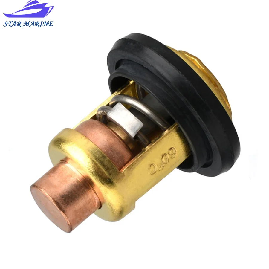 6D9-12411 Thermostat for Yamaha 4-stroke 60hp F60A F60C F60F 60CV Outboard Motor 6D9-12411-00 Boat Engine Accessories