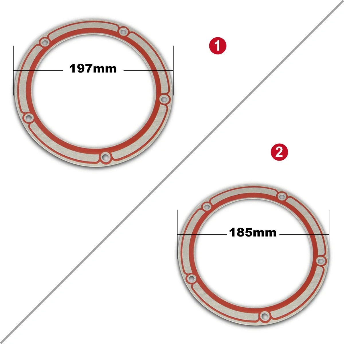 

Motorcycles 5 holes Derby cover Gasket for Harley Touring CVO Street Glide FLHX Road king FLHR Tri Glide Ultra FLHTCUTG