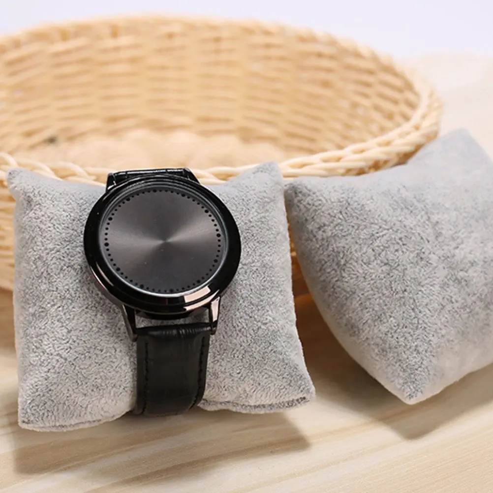 12Pcs Watch Pillow Premium Jewelry Display Cushion for Bracelets Bangles Chains Collector Showcase Storage Organizer