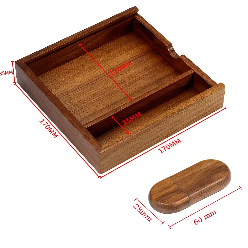 5 PCS LOT USB2.0 Pen Drive 128GB Album Photography Box USB 2.0 Flash Drive 64GB Free Custom Logo USB Stick Wedding Gift Pendrive