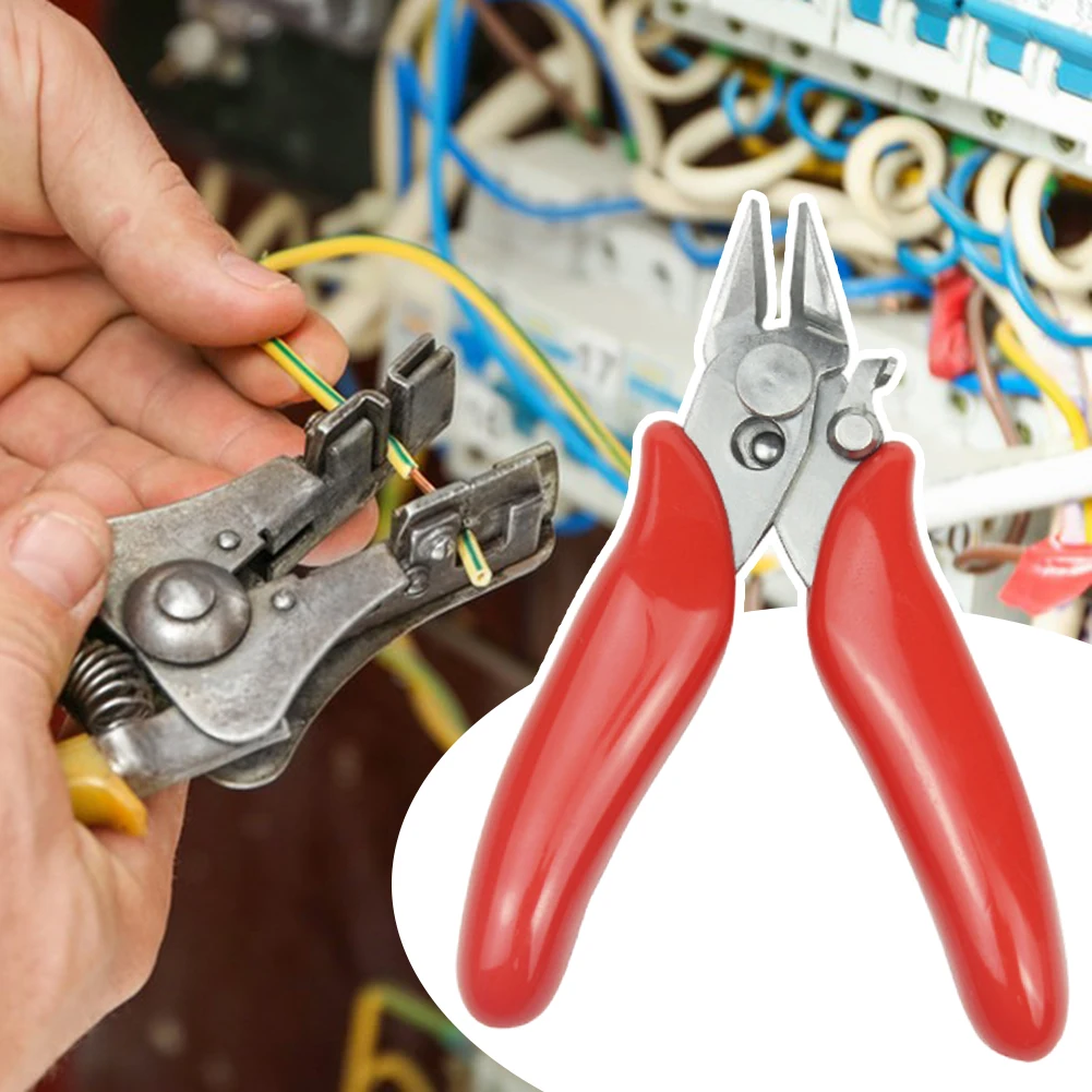 Rust-proof  3.5 inch Mini Portable Diagonal Pliers for Electronic Rust-proof Sharpen Wire Cutter for Copper Wire