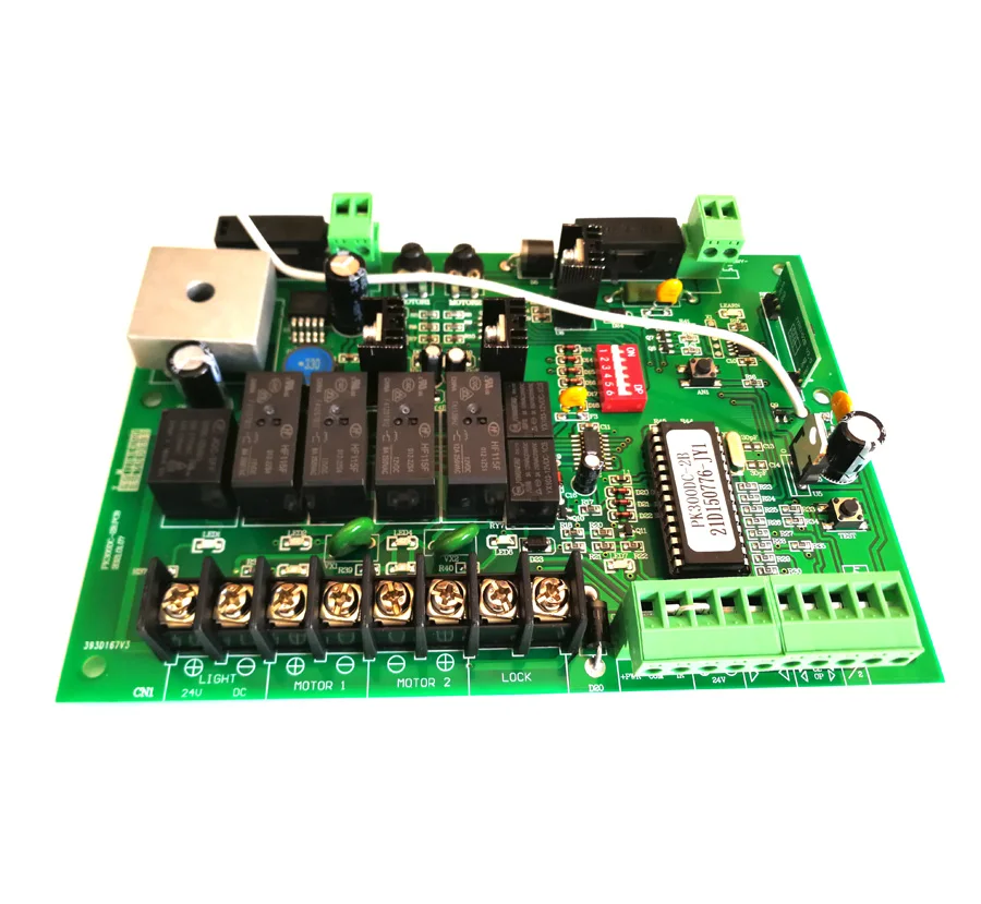 24VDC swing gate opener control unit motherboard PCB motor controller circuit board card for solar 24VDC swing gate motor opener