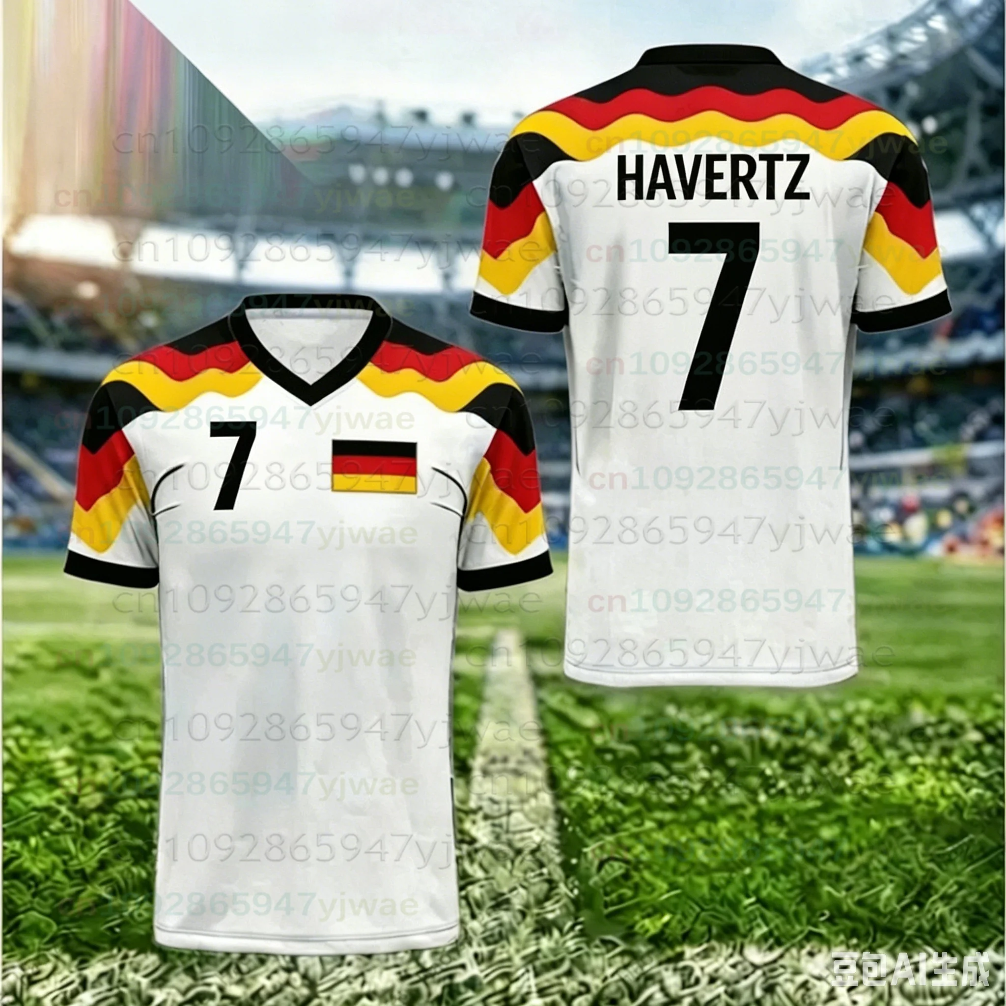 2026 Undav Nr. 26 Musiala Nr. 10 Spezial-Edition Fußballtrikot T-Shirt Herren Damen Deutschland Fußballtrikot Herren/Kinder Streetwear Top – Detail 11