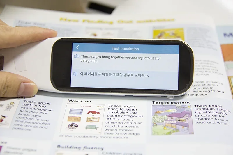 2026 112 Language Translator Device Translation Pen with Big Screen Color Display OCR Scan Talking Pen Thai Translate