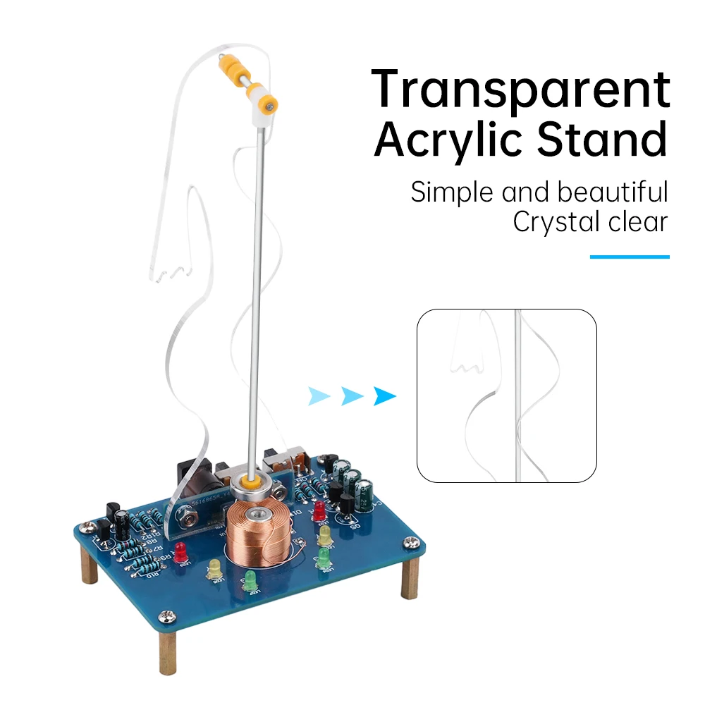 Электронная фотомагнитная качалка DC 5 В, набор «сделай сам» для эксперимента по электронике, обучающий инструмент для эксперимента