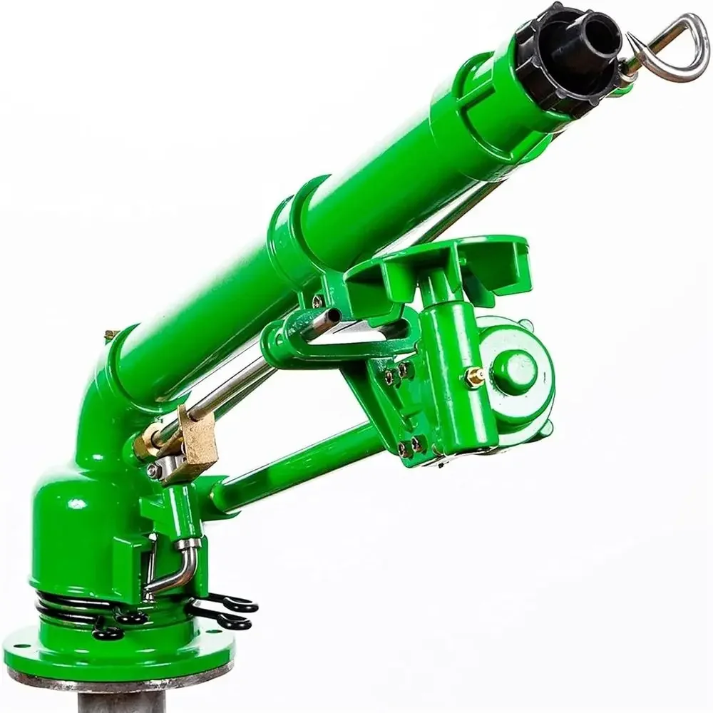 

Impact Sprinkler with Prure Gauge, 2" arm Irrigation Spray Gun, 360° Large-Area Watering Spray, or arm Lawn Garden Irrigation