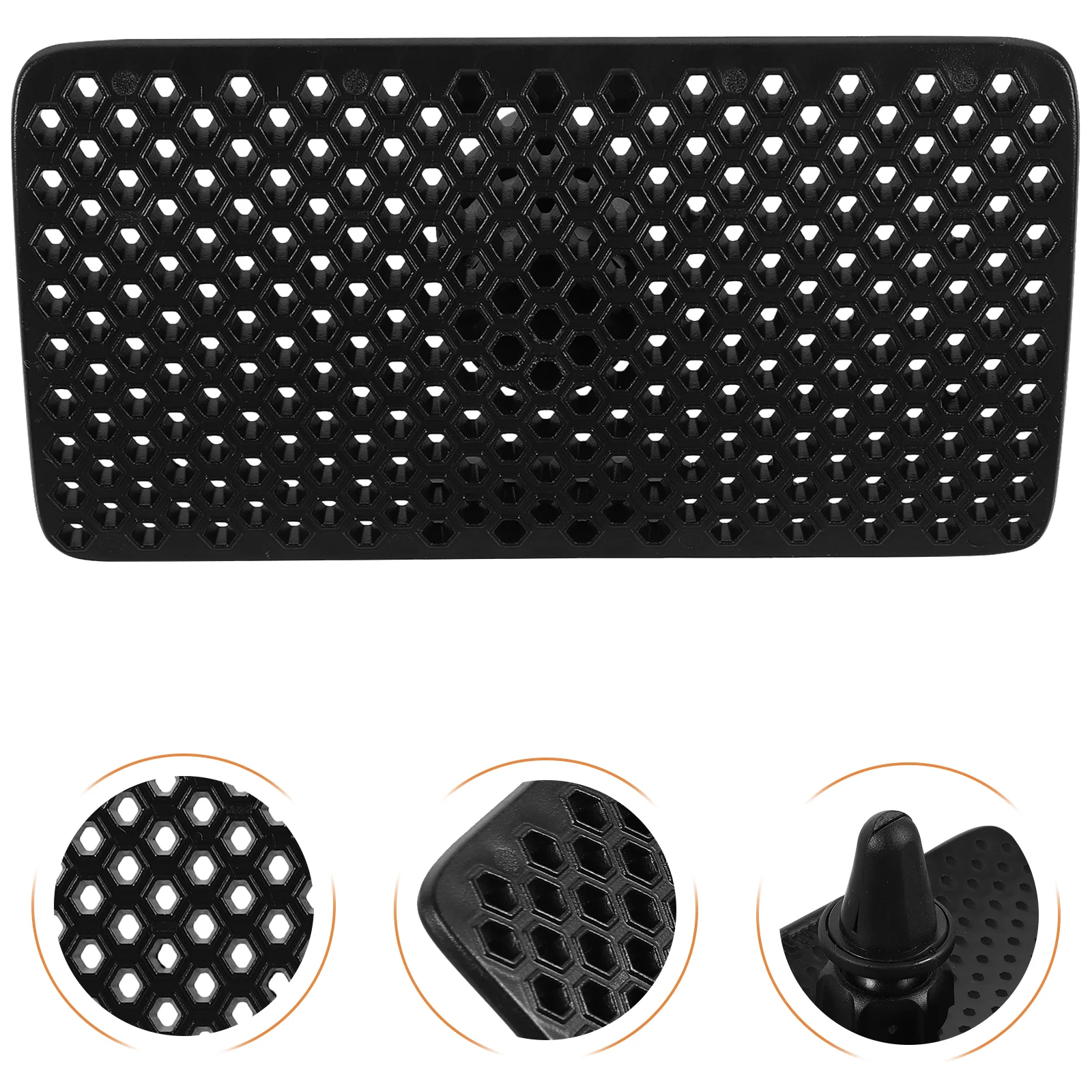 Car Air Conditioner Windshield Conditioning Vent Deflector Ac Colander Outlet Abs