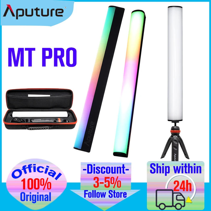 Aputure MT PRO RGB Handheld Light Stick Photography Lighting Tube Light LED Video Light for Youtube/Video/Studio/Photography