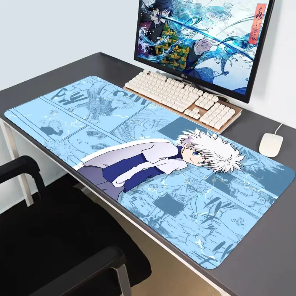 

Hunter x Hunter Gamer Mouse Pad Home New HD Printing MousePad Natural Rubber Desk Mats Anti-slip Office Carpet Gamer Accessories