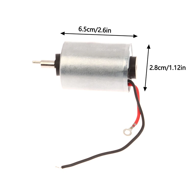 DC 3.7V Rotary Motor 8000 RPM Fit For 8148/8591 Hair Clipper Rotary Motor Replacement