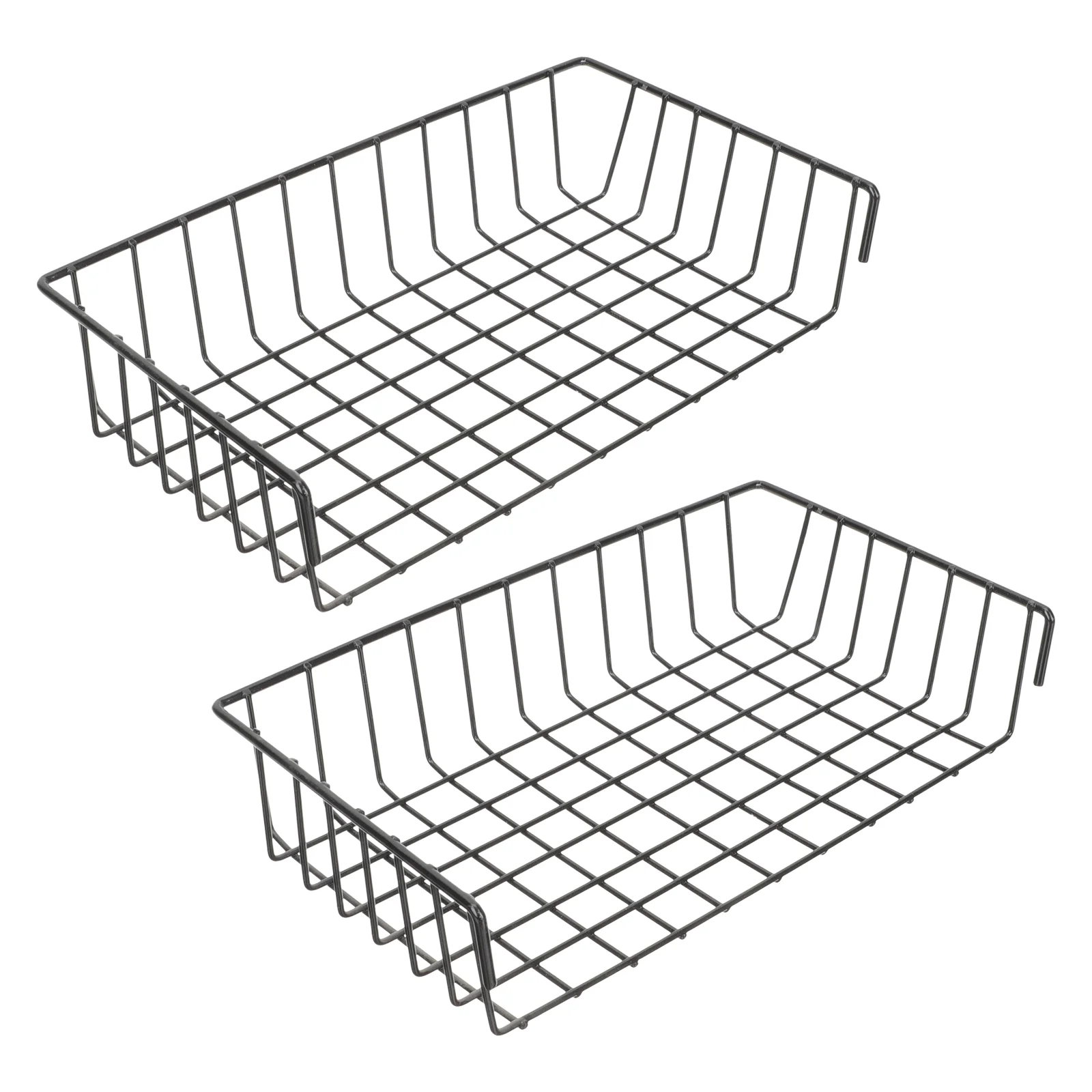 

2 шт., настенная корзина с сеткой, набор настенных корзин, настенные органайзеры, корзины для колышек, подвесная настенная корзина, сетчатая панель, доска, корзина