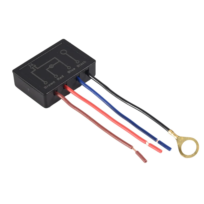 

B03C-Touch Lamp Switch 6 Pack,Touch Lamp Control Module For Dimmable LED,Bulbs,Lamp Switch Replacement Kit With Wiring Caps