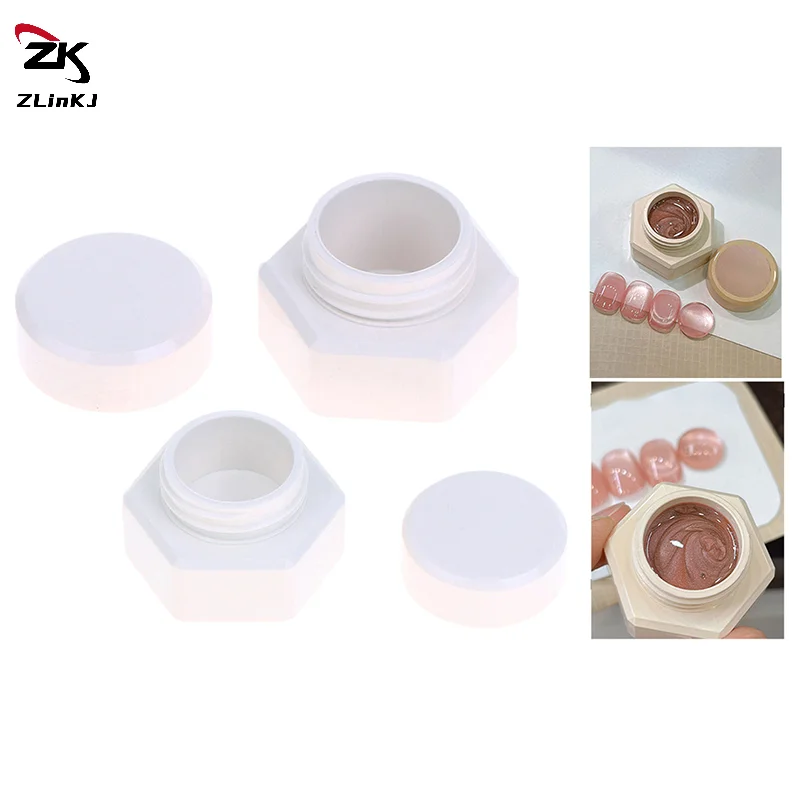 1 ชิ้น 2/3/5 กรัม ขวดเจลทาเล็บแบบกด  ภาชนะ/กล่อง/ที่ใส่ยาทาเล็บ