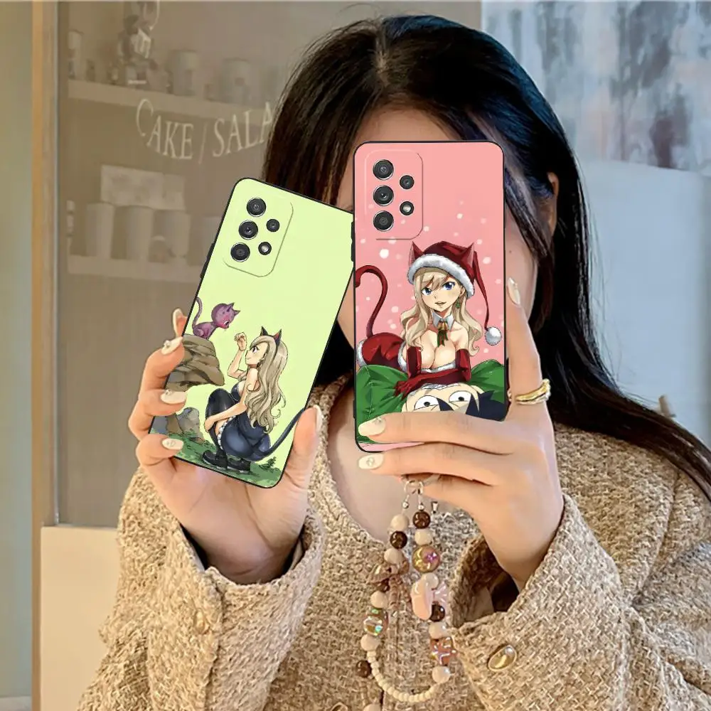 

Edens Zero Rebecca Phone Case for Samsung Galaxy A73 72 71 70 56 55 54 53 52 36 35 34 23 16 15 5G Colour Protective Luxury Cover