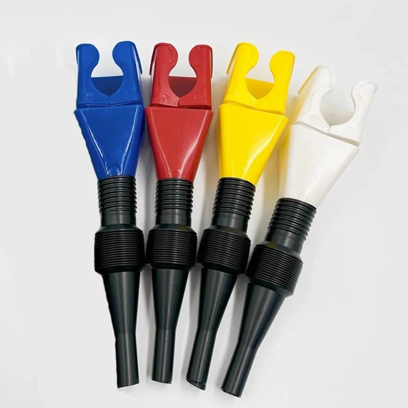 2024 New Pattern Plastic Fuel Funnel Portable Folding And Retractable Hose Funnel Hands-free Filling For Gasoline Funnel